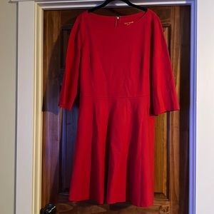 Red Kate Spade Ponte Dress NWT